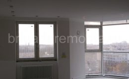 отделка квартиры,панорамное окно,подсветка